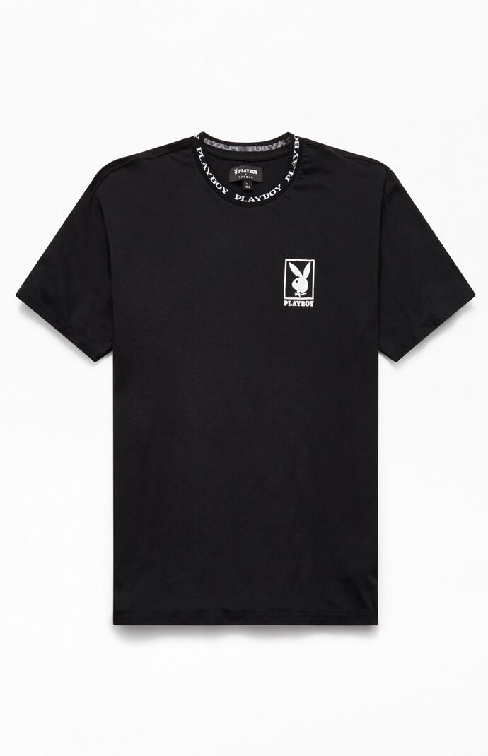 Playboy X Playboy Collar Logo T Shirt Pacsun