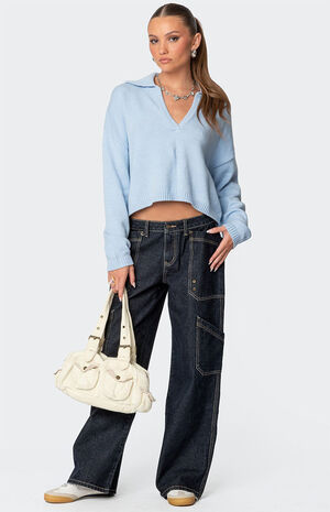 Xana Low Rise Carpenter Jeans image number 5