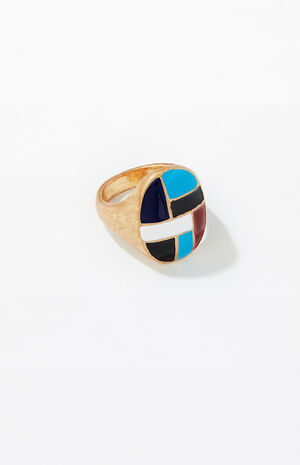 Gold Signet Ring image number 1