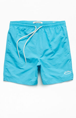 Collegiate Solid 17" Swim Trunks image number 1
