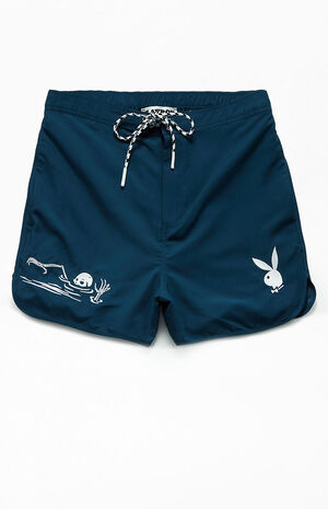 By PacSun Bad Luck 4.5" Swim Trunks image number 1