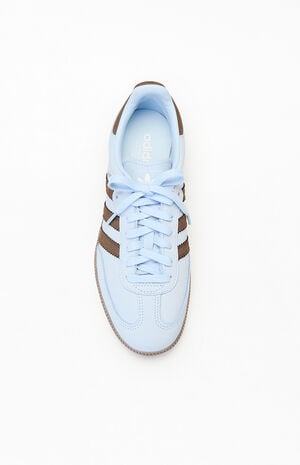 Women's Blue Samba OG Sneakers image number 5