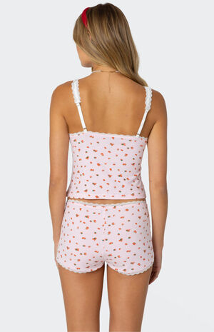 Strawberry Girl Printed Tank Top image number 4