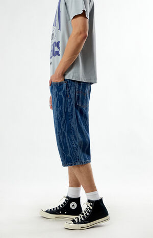 Skateboarding Baggy Denim Shorts image number 3