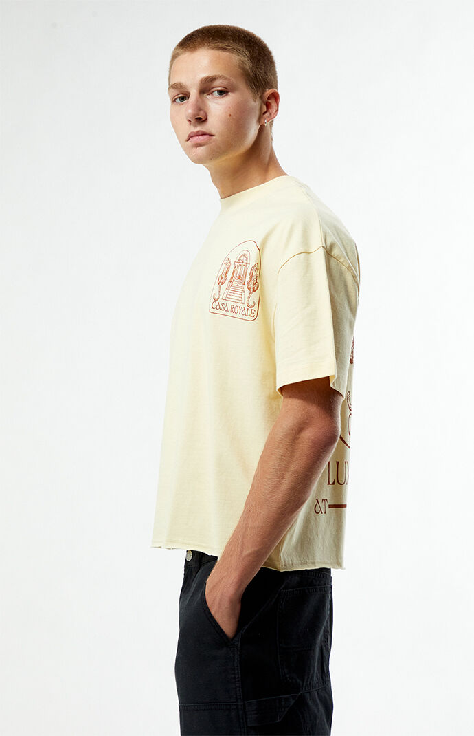 Pacsun Casa Royale Cropped Boxy T-Shirt