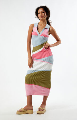 Danica Collared Midi Dress image number 1