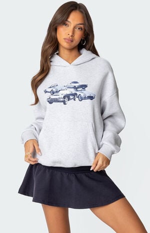 Retro Rides Hoodie image number 1