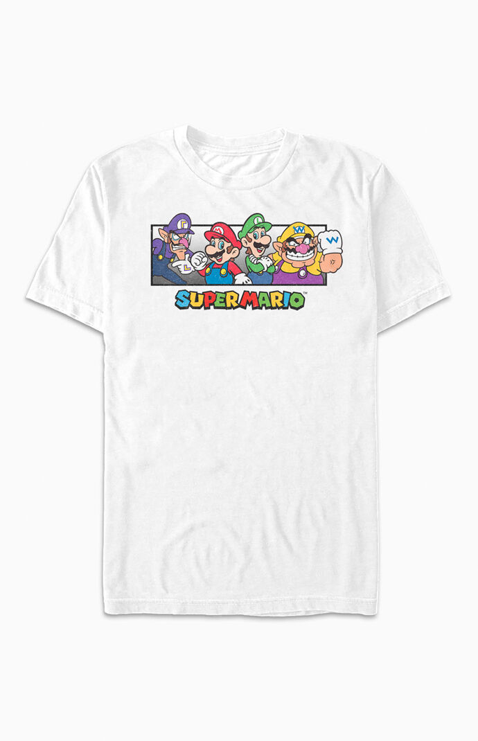Super Mario Bros Collage T Shirt Pacsun Play mario flash games online for free! super mario bros collage t shirt