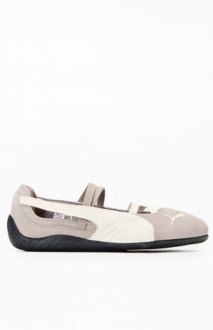 Women's Taupe Speedcat Ballet Sneakers image number 1