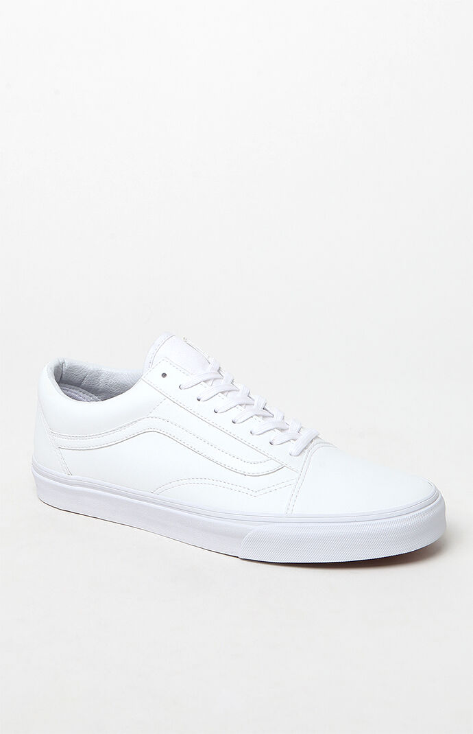 pacsun white vans