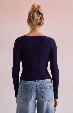 Bella Wrap Sweater image number 3