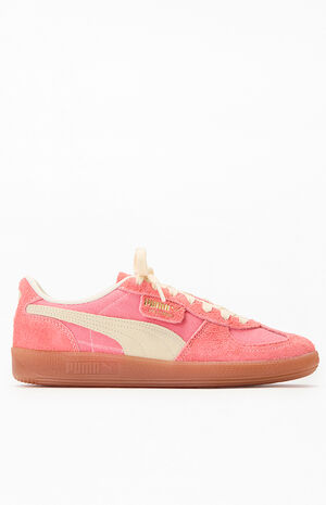 Women's Peach Palermo Vintage Sneakers image number 1