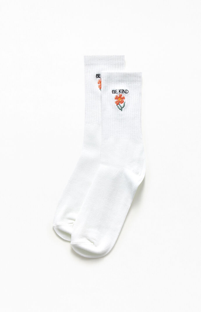 Be Kind Flower Socks