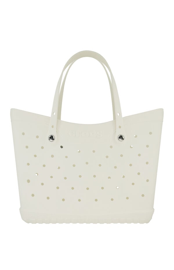 Crocs White Large Classic Tote Bag