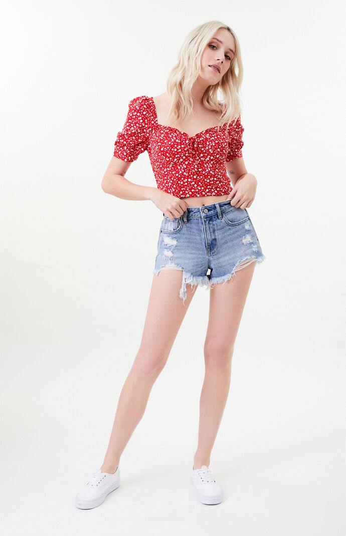 Ditsy Floral Top