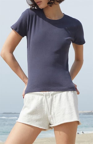 Dark Blue Jasmine T-Shirt image number 1