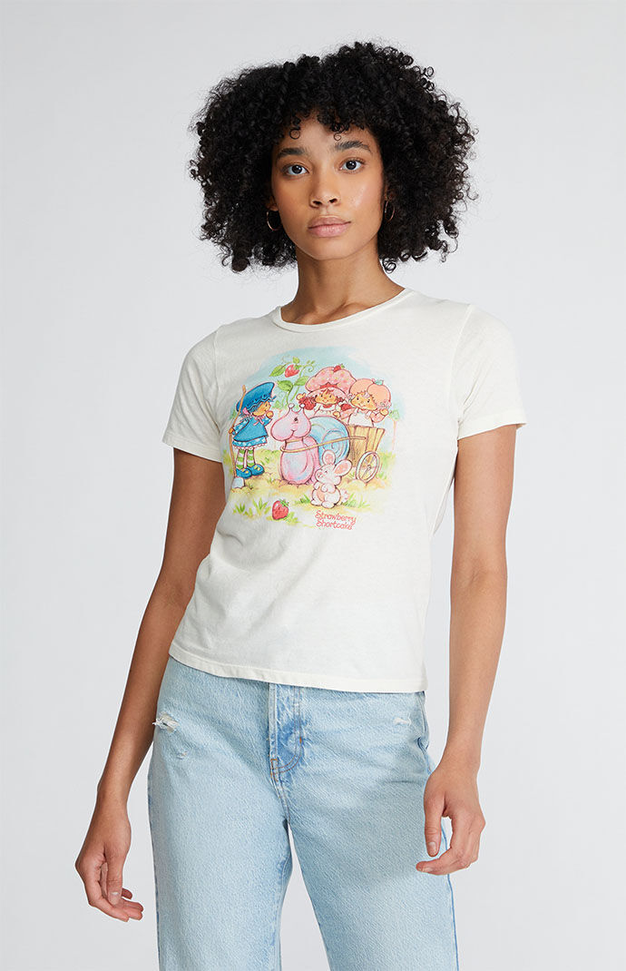 Strawberry Shortcake Snail Baby T-Shirt 