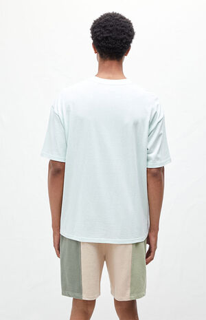 Blue Loch Solid Boxy T-Shirt image number 3