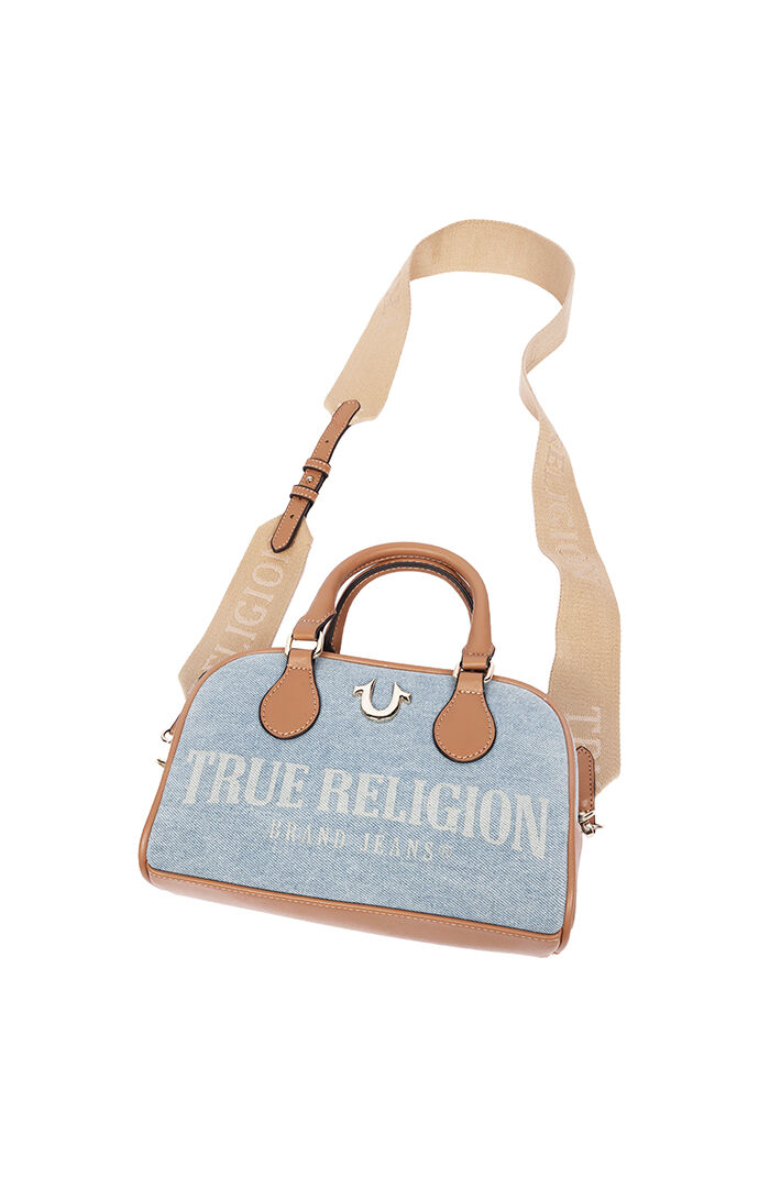 True Religion Denim Logo Mini Satchel Crossbody Bag | Pacsun