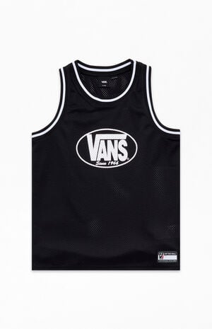 Kids Oval Logo Basketball Jersey image number 1