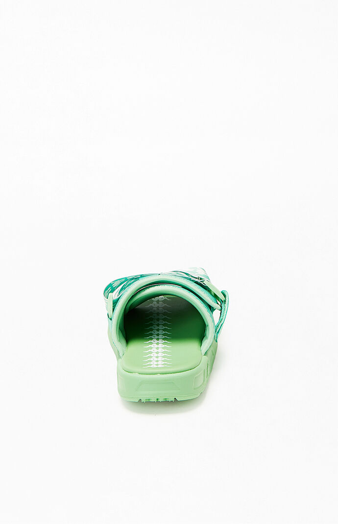 Kappa Green 222 Banda Mitel 1 Slide Sandals PacSun