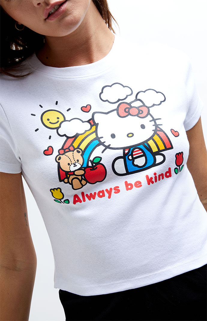 Hello kitty baby tee 2025