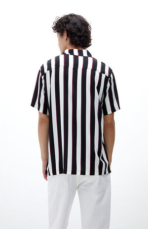 Vertical Stripe Resort Camp Shirt Vertical Stripe Resort Camp Shirt image number null