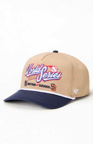 1998 World Series Yankees vs Padres Snapback Hat image number 4