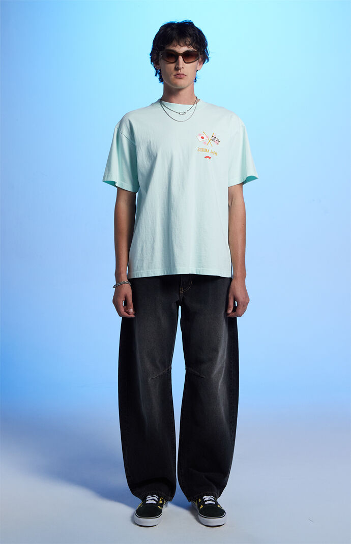 Formula 1 x Pacsun Suzuka Light Blue Sakura T-Shirt