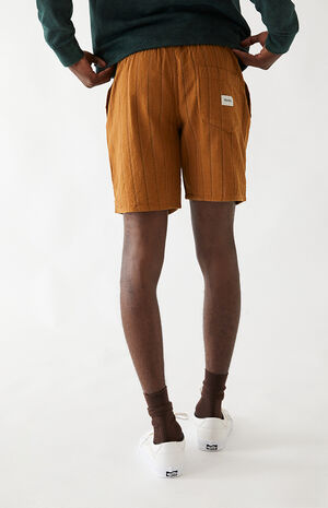 Linen Jam Stripe Shorts Linen Jam Stripe Shorts image number null