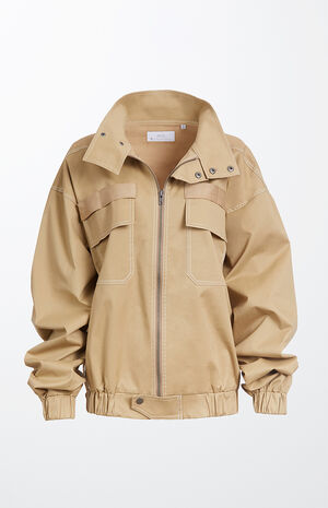 Organic Khaki Dakota Jacket image number 2