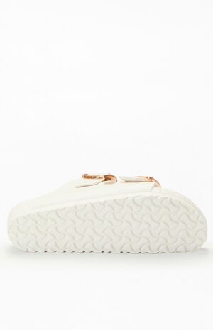 Women's Arizona Big Buckle EVA Sandals Eggshell image number 4