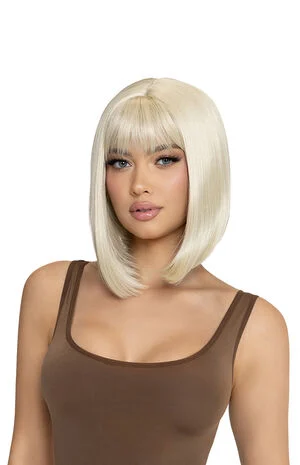 Angled Bob Wig image number 1