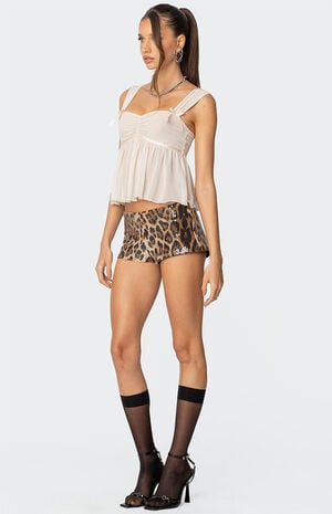 Bowe Babydoll Mesh Top image number 4