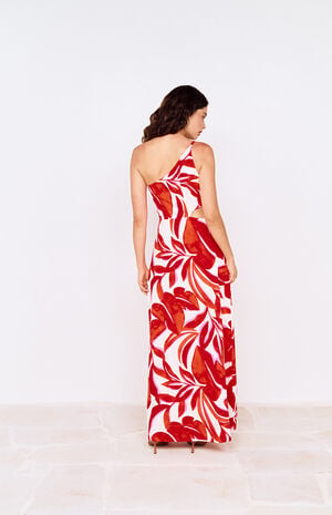 Ravelo One Shoulder Maxi Dress image number 4