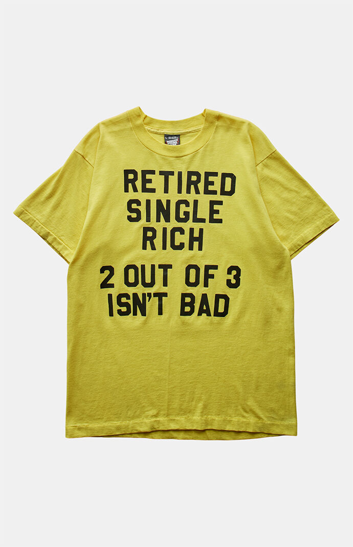 PS VINTAGE 90s Retired Single Rich Graphic T-Shirt