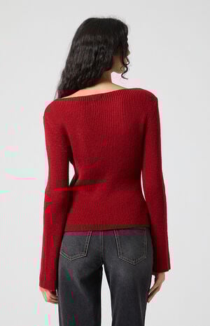 Chloe Bell Sleeve Sweater image number 5