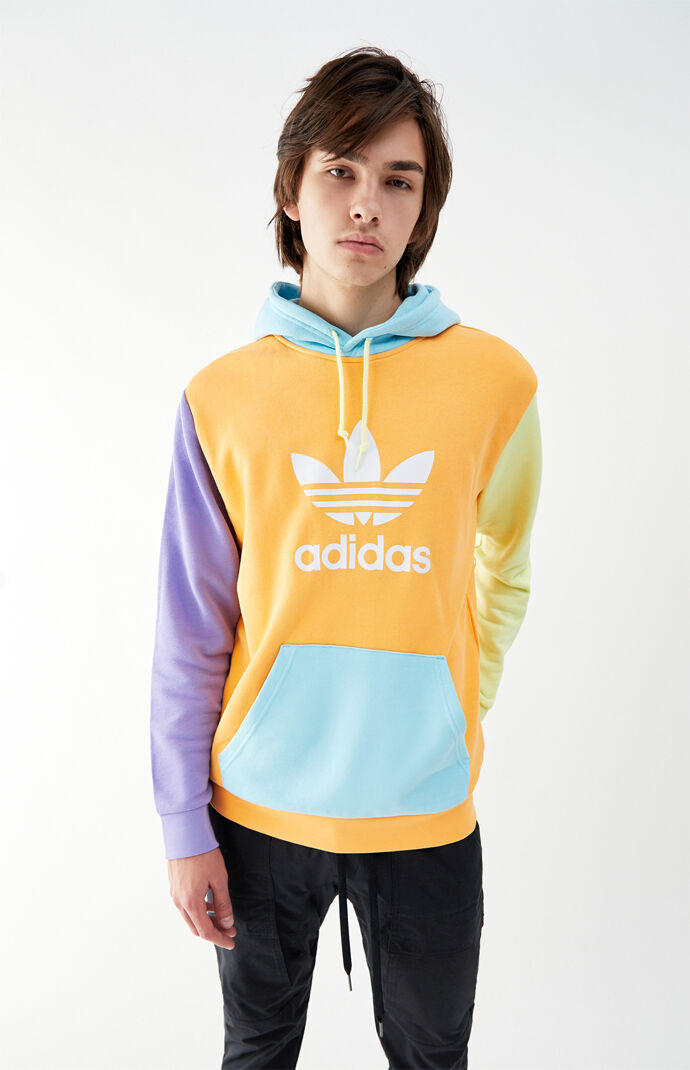 Blocked Trefoil Hoodie