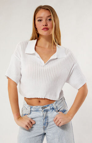 Mckenna Polo Sweater Top image number 3