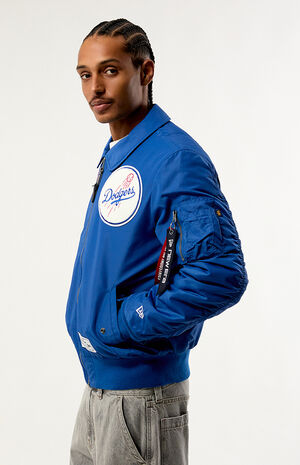 x Alpha Industries Dodgers Bomber Jacket image number 3