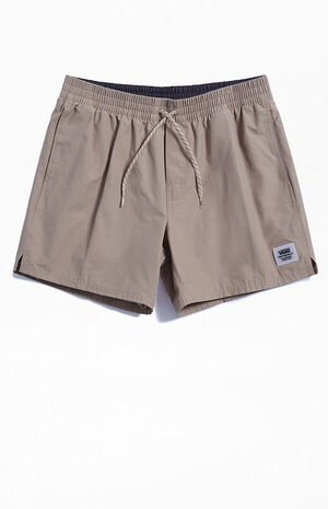 Khaki Primary Volley Shorts image number 1