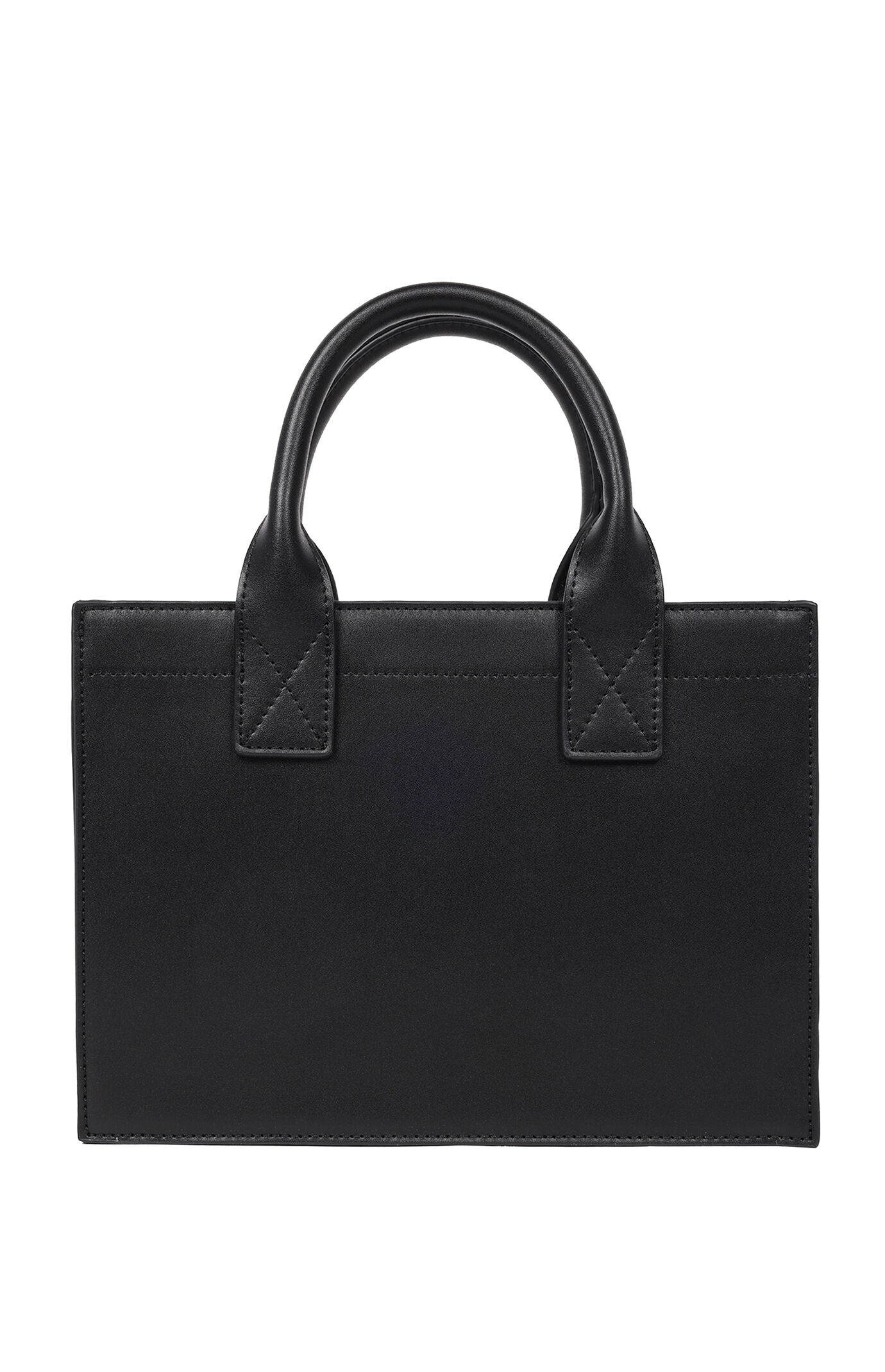 True Religion Debossed Logo Modern Tote Bag