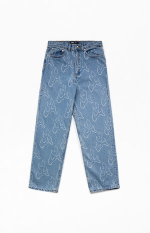 Kids Check-5 Blaze Loose Jeans image number 1