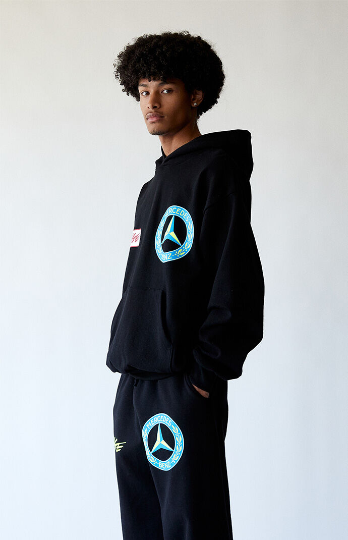 AWGE x Mercedes Benz Black Hoodie | PacSun