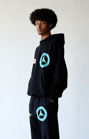 x Mercedes Benz Black Hoodie image number 2