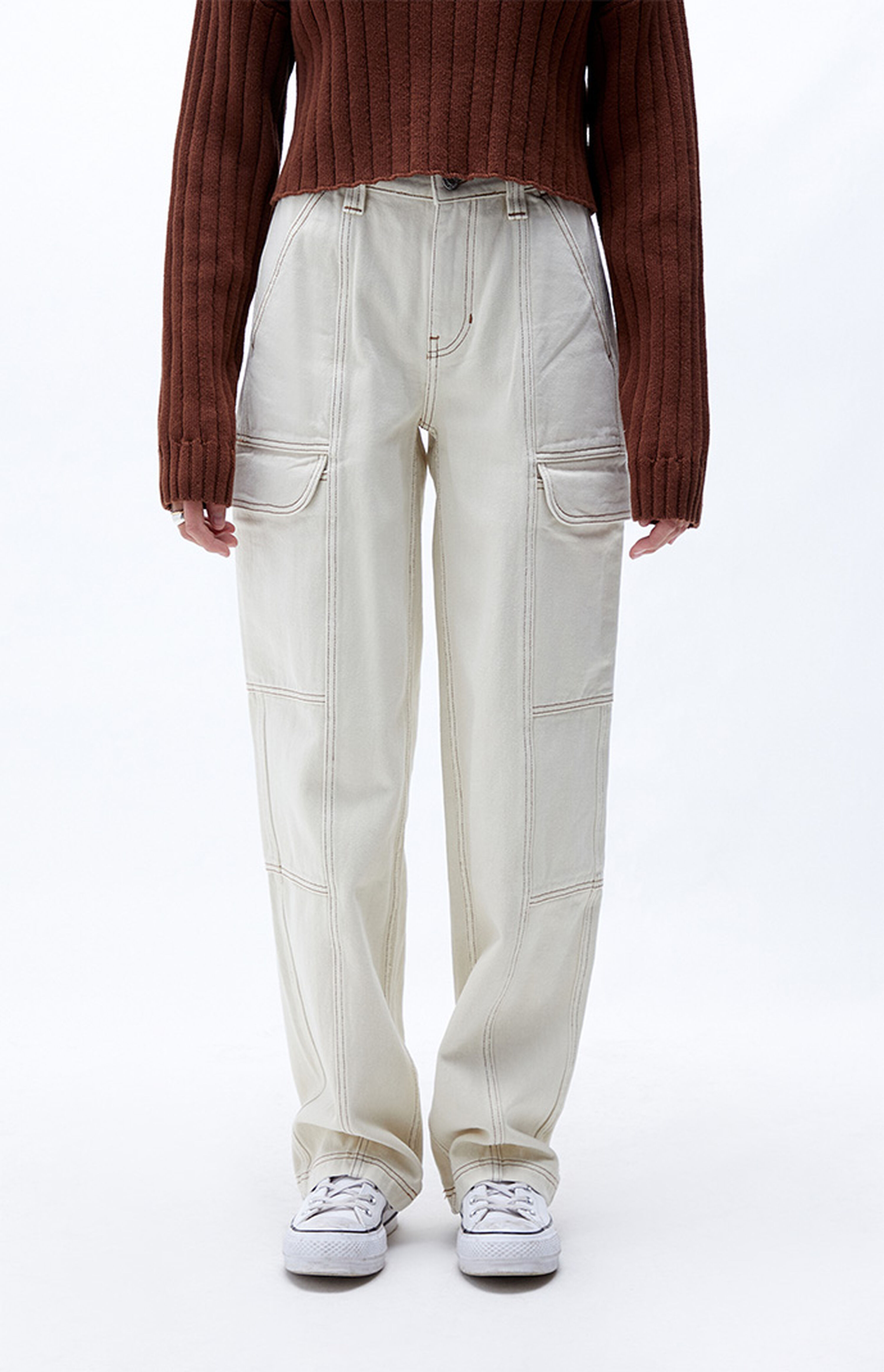 black cargo pants pacsun