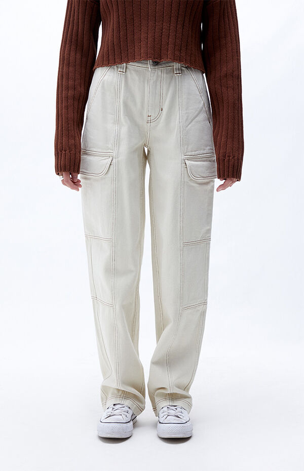 Bone Utility Cargo Baggy Pants