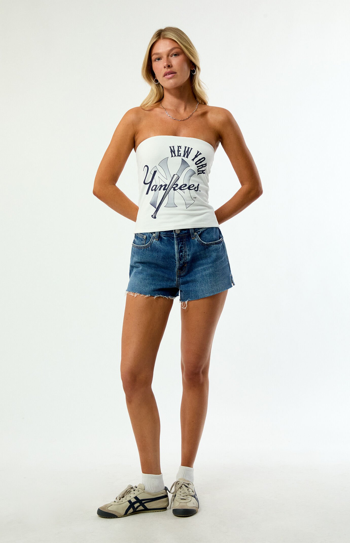 WILD COLLECTIVE x MLB NY Yankees Tube Top