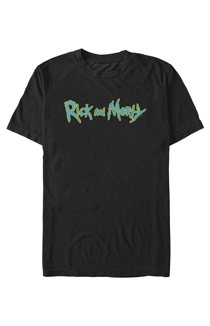FIFTH SUN Rick \u0026 Morty Logo T-Shirt 