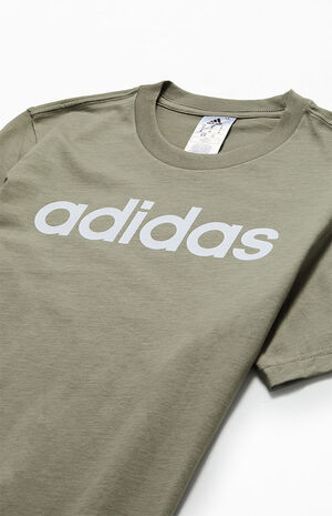 Green Basic Logo T-Shirt image number 2